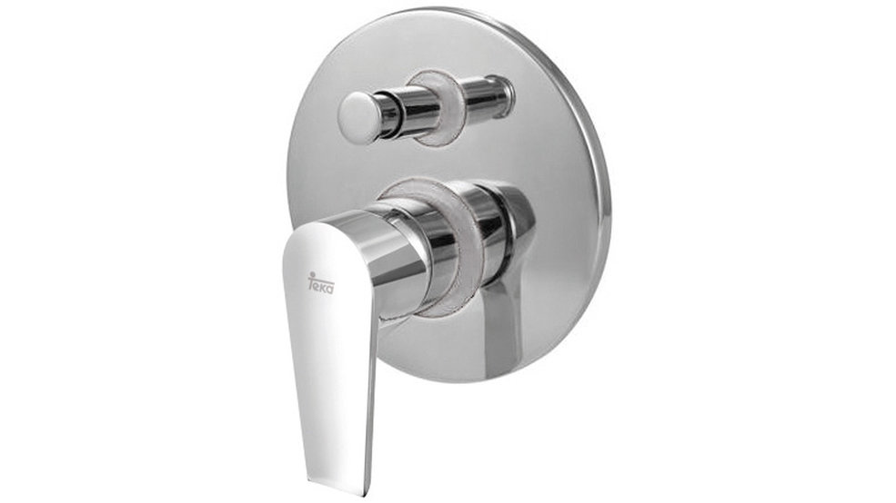 Встраиваемый смеситель для ванны Teka Calvia 321710200 (хром)