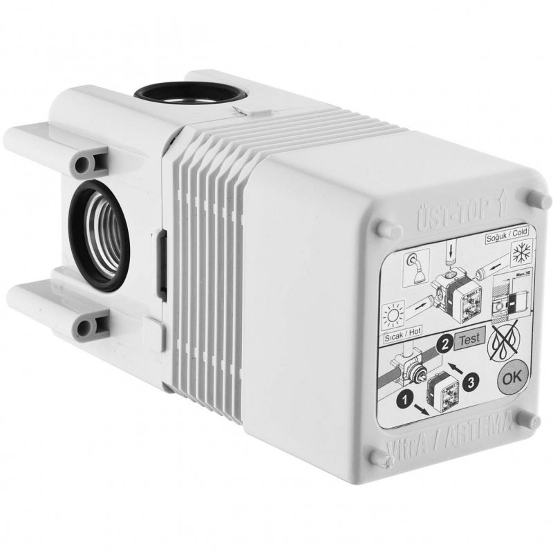 Скрытая часть для смесителя Vitra Minibox A42213 (белый)