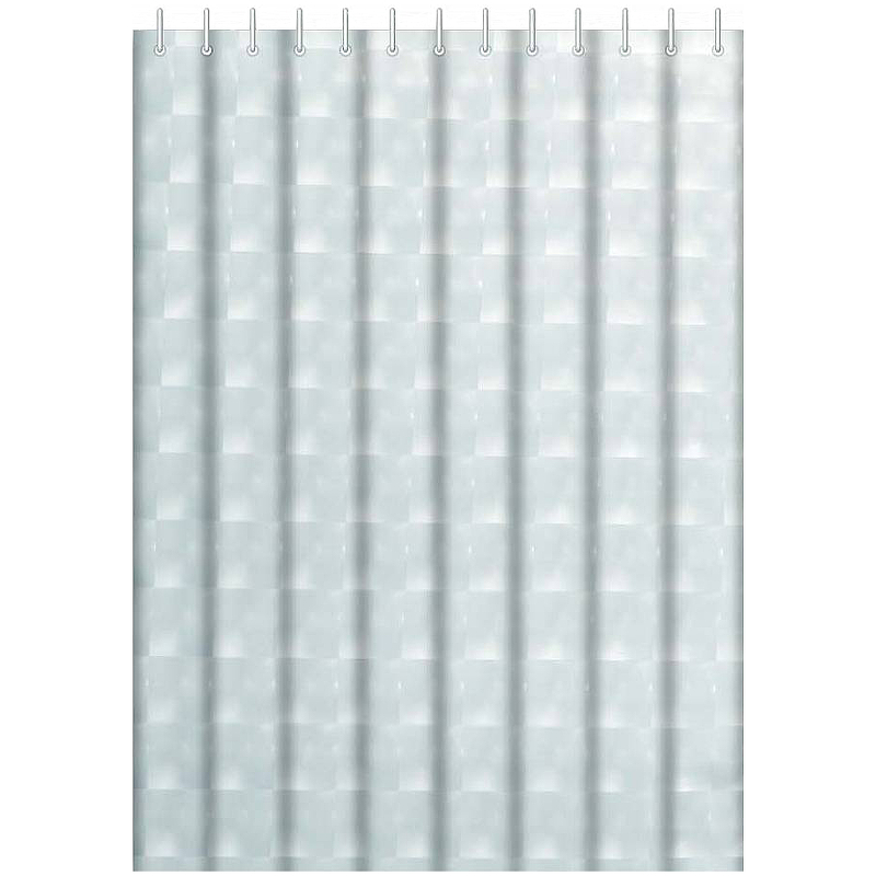 Штора для ванной Haiba HB75101-1 180*200 см (белый 3D )