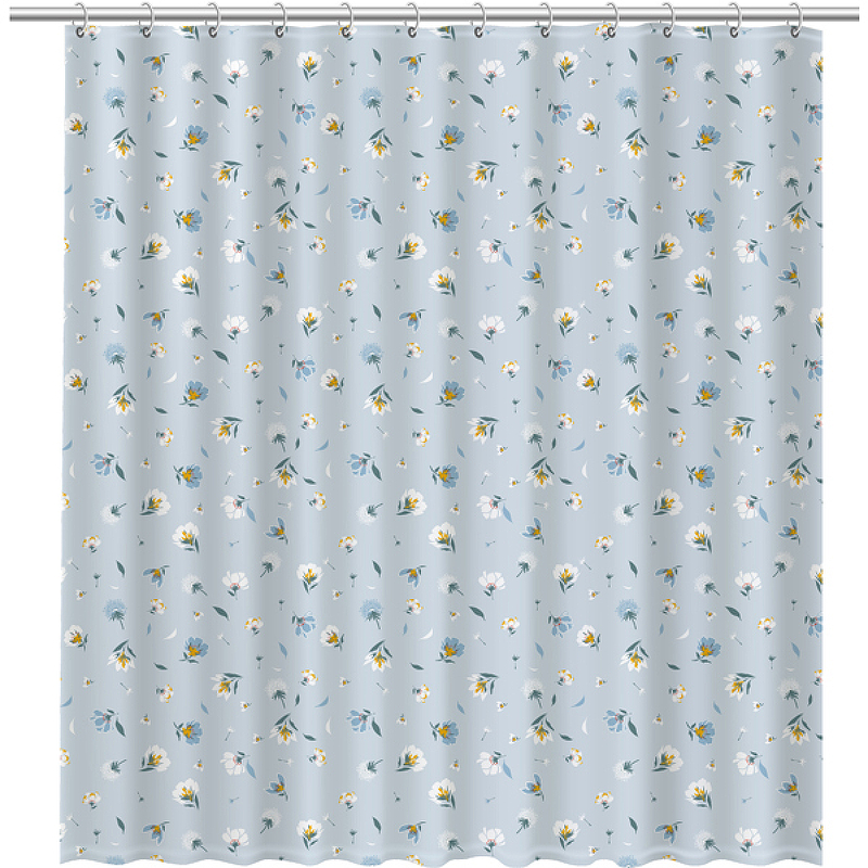 Штора для ванной Fixsen Design Garden FX-1509 180*200 см (мультиколор)