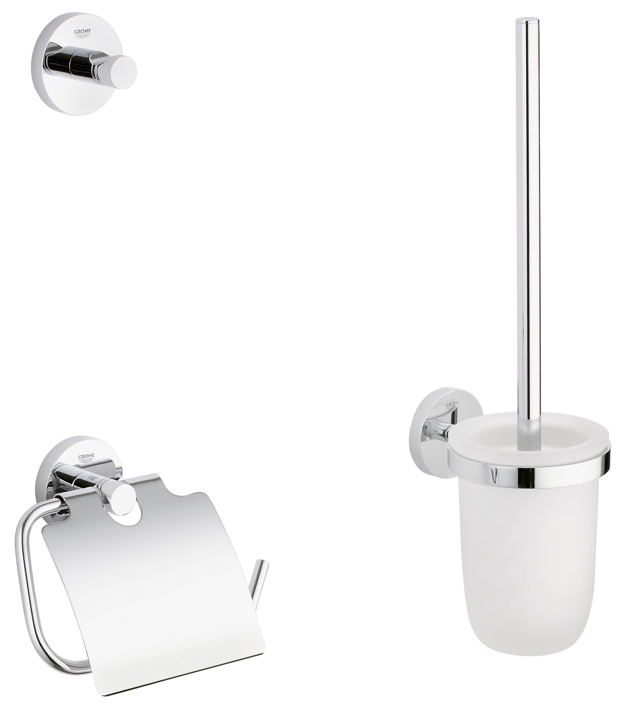 Набор аксессуаров Grohe Essentials 40407001 (хром)
