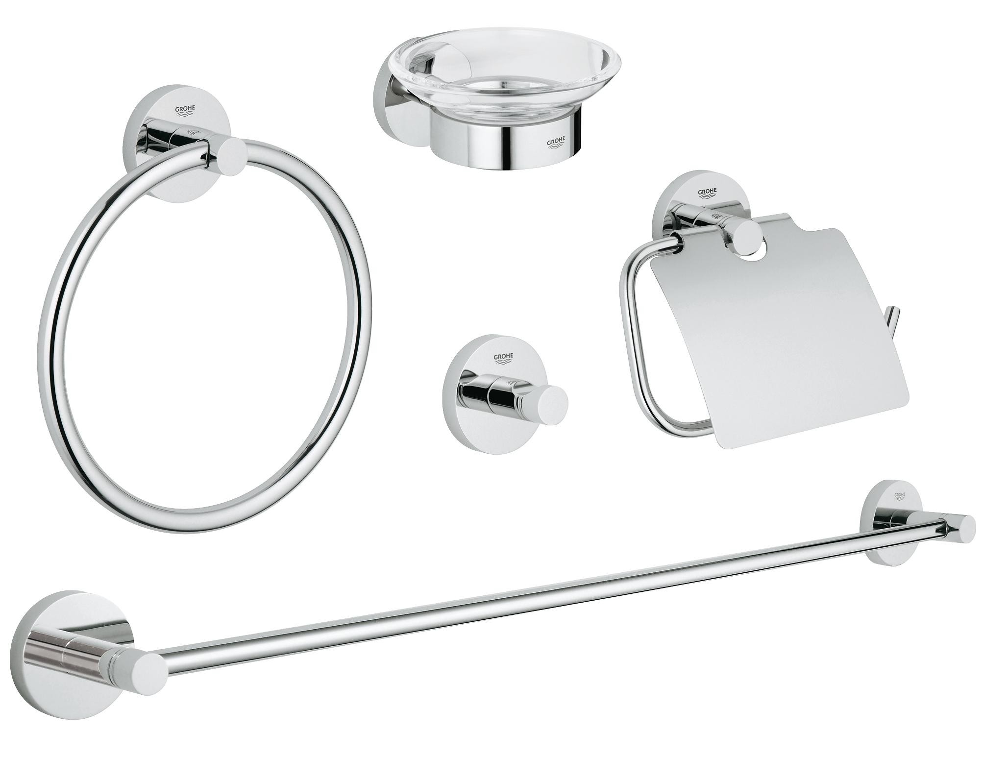 Набор аксессуаров GROHE Essentials 40344001 (хром)