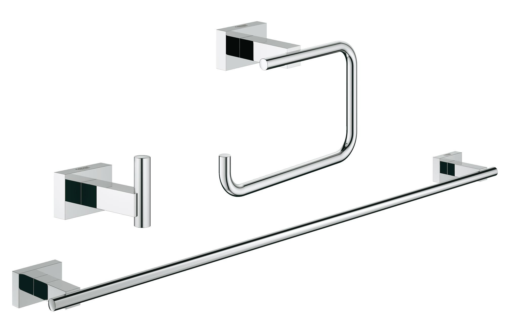 Набор аксессуаров Grohe Essentials Cube 40777001 (хром)