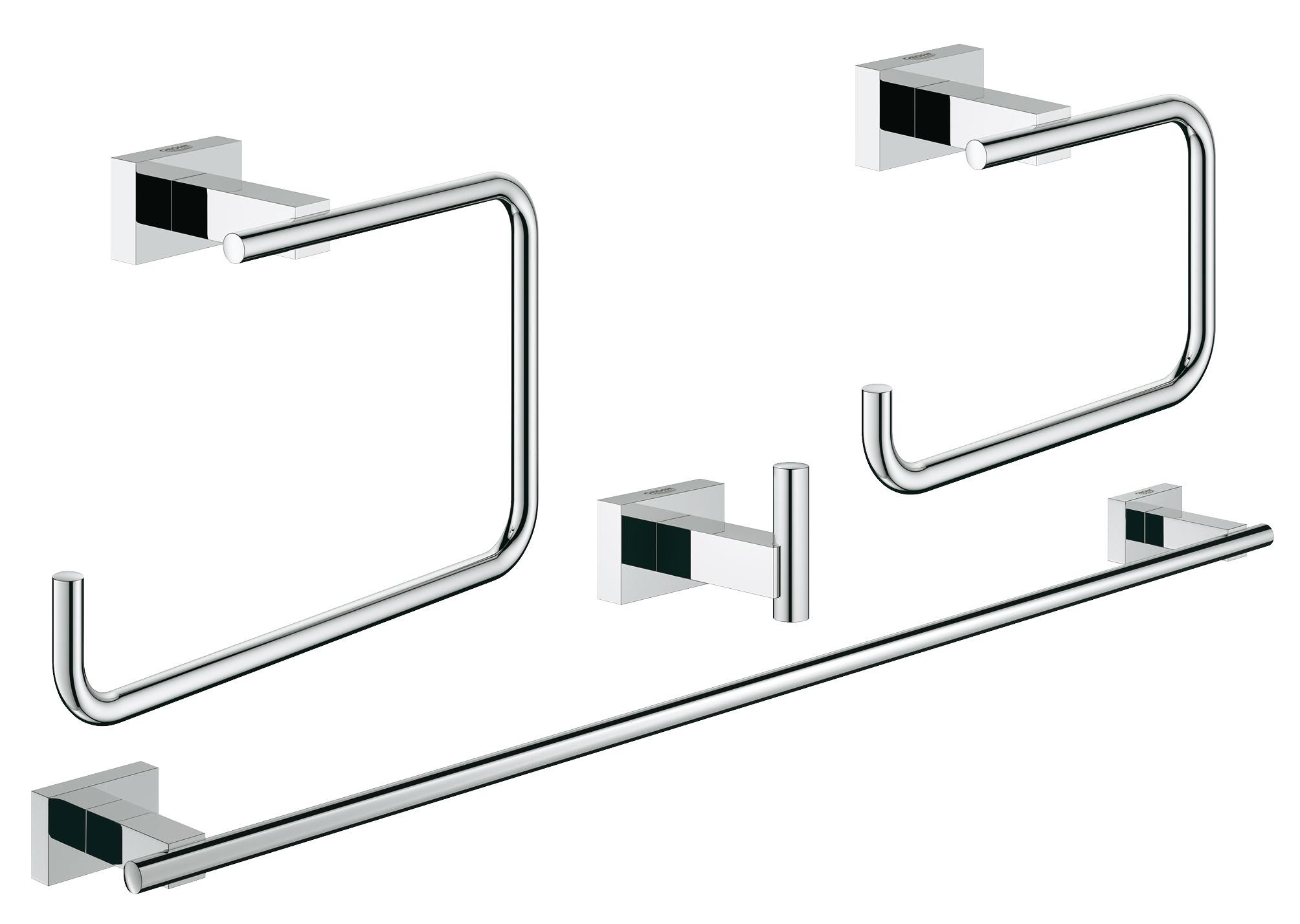 Набор аксессуаров GROHE Essentials Cube 40778001 (хром)
