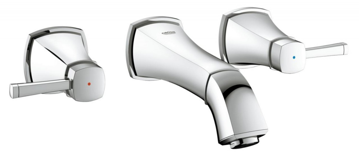 Встраиваемый смеситель для раковины Grohe Grandera 20414000 (хром) внешняя часть