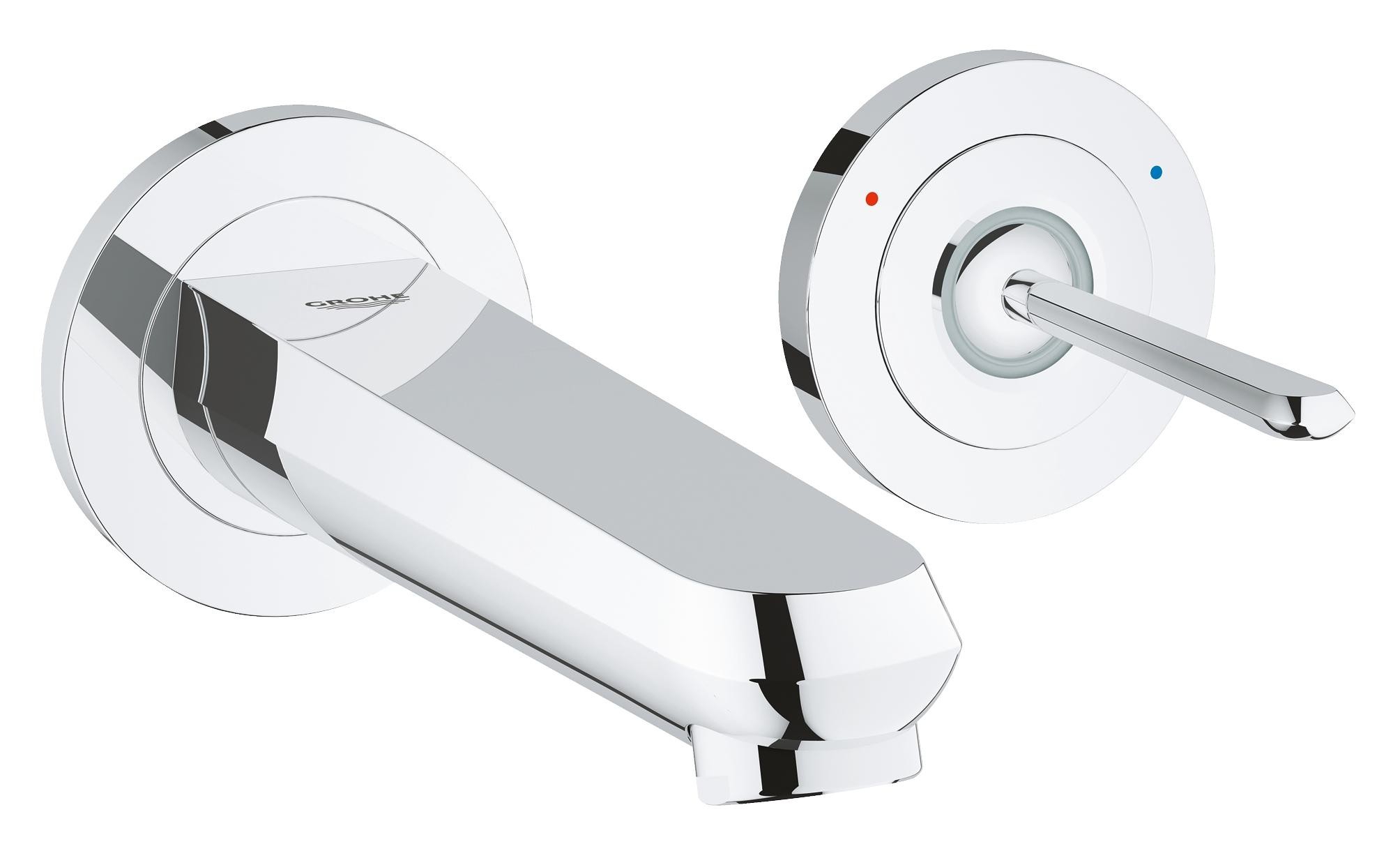 Встраиваемый смеситель для раковины Grohe Eurodisc Joy 19968000 (хром) внешняя часть