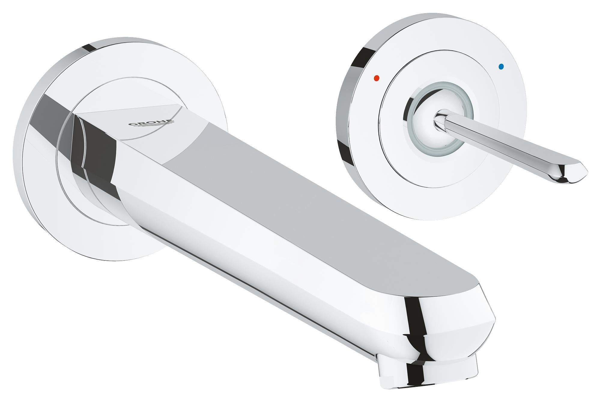 Встраиваемый смеситель для раковины Grohe Eurodisc Joy 19969000 (хром) внешняя часть