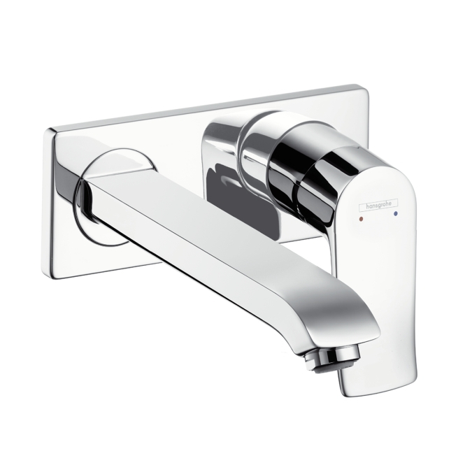 Встраиваемый смеситель для раковины Metris Hansgrohe 31086000 (хром) внешняя часть