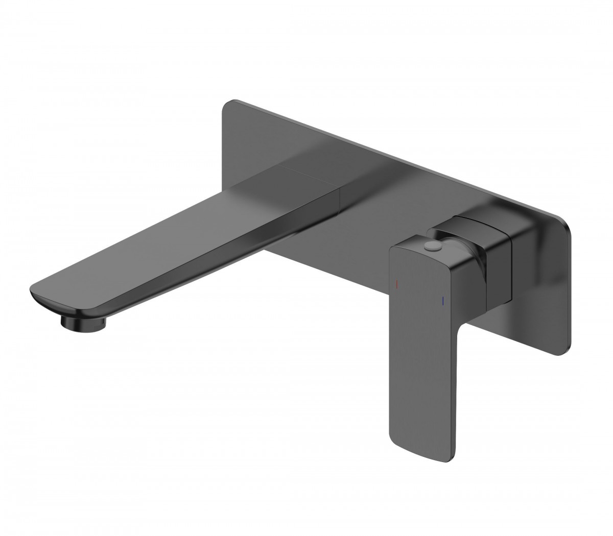 Встраиваемый смеситель для раковины Wonzon & Woghand Edge WW-88869003-BGM (тёмный графит)