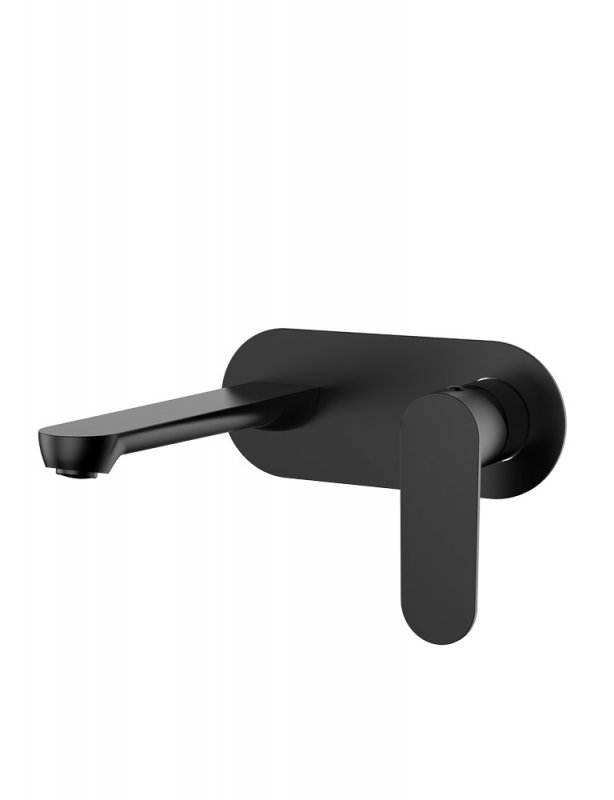 Встраиваемый смеситель для раковины Cezares STYLUS-BLI1-NOP-W0 (чёрный матовый)