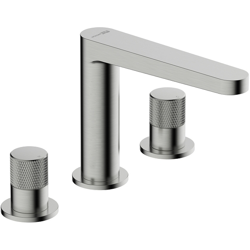 Встраиваемый смеситель для раковины WasserKRAFT Tauber 6435 (никель)