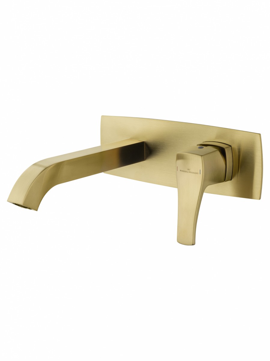 Встраиваемый смеситель для раковины Wonzon & Woghand Flex WW-88869072-BG (брашированное золото)