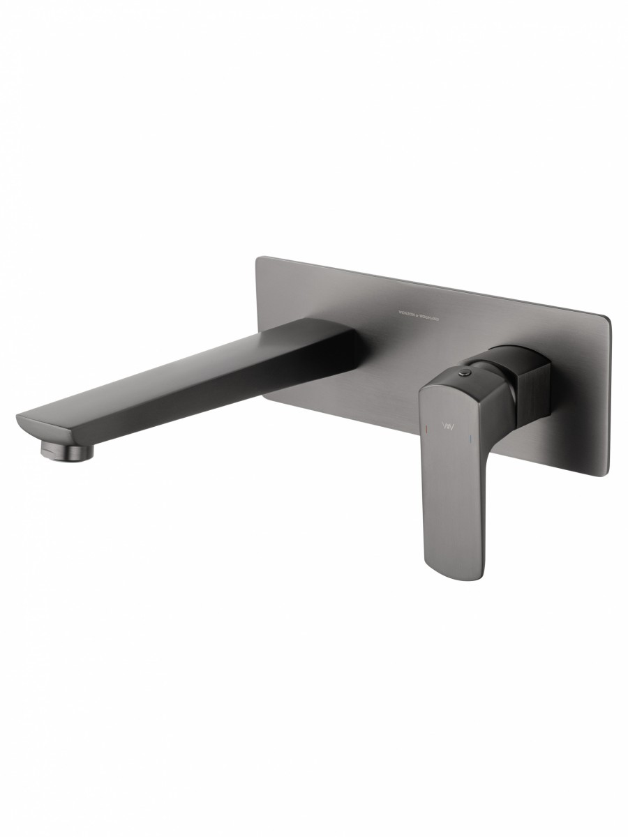 Встраиваемый смеситель для раковины Wonzon & Woghand FORZA WW-88869031-BGM (тёмный графит)