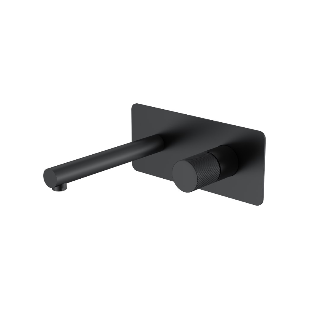 Встраиваемый смеситель для раковины Boheme Stick 125-BB.4 (чёрный)