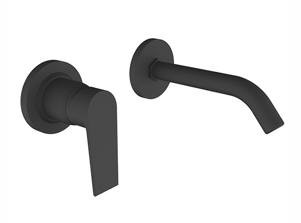 Встраиваемый смеситель для раковины Clever Agora Xtreme 61133 (чёрный матовый)