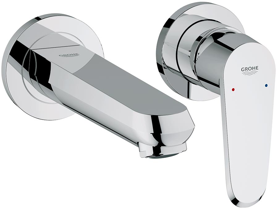 Встраиваемый смеситель для раковины Grohe Eurodisc Cosmopolitan 19573002 (хром) внешняя часть