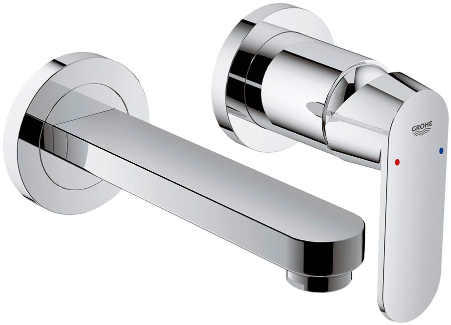 Встраиваемый смеситель для раковины Grohe Eurosmart Cosmopolitan 19381000 (хром) внешняя часть