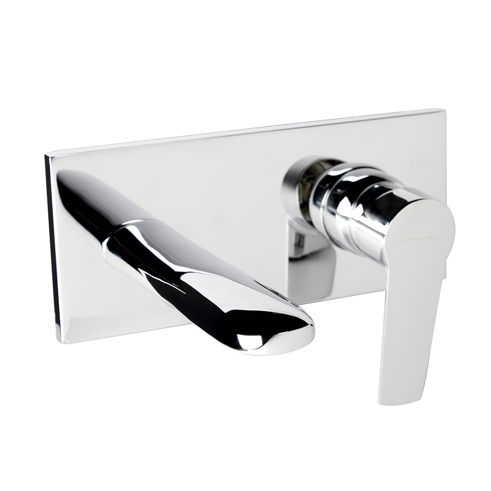 Встраиваемый смеситель для раковины Clever Agora Elegance 98709  (хром) внешняя часть