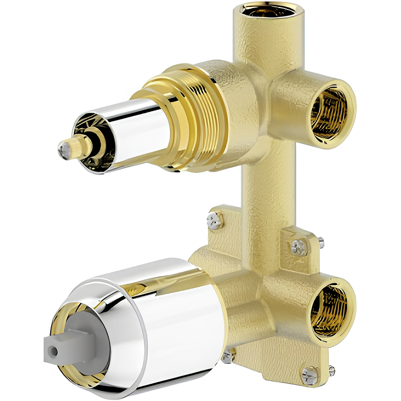 Скрытая часть для смесителя Bravat Built-in D969CP-B-ENG (хром)