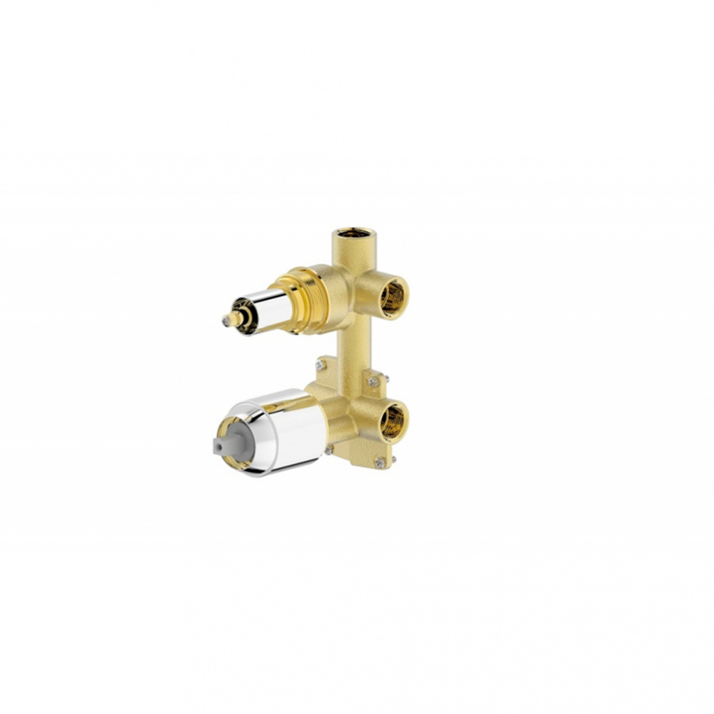 Скрытая часть для смесителя Bravat Built-in D969CP-B-RUS (хром)