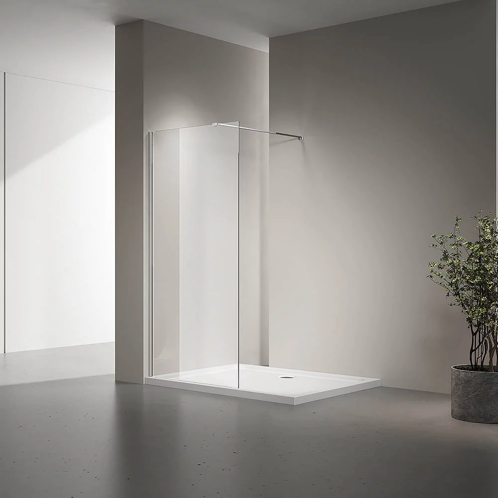 Душевая перегородка Veconi Korato KR72-100-01-C8 1000*2000 мм (хром/прозрачное)