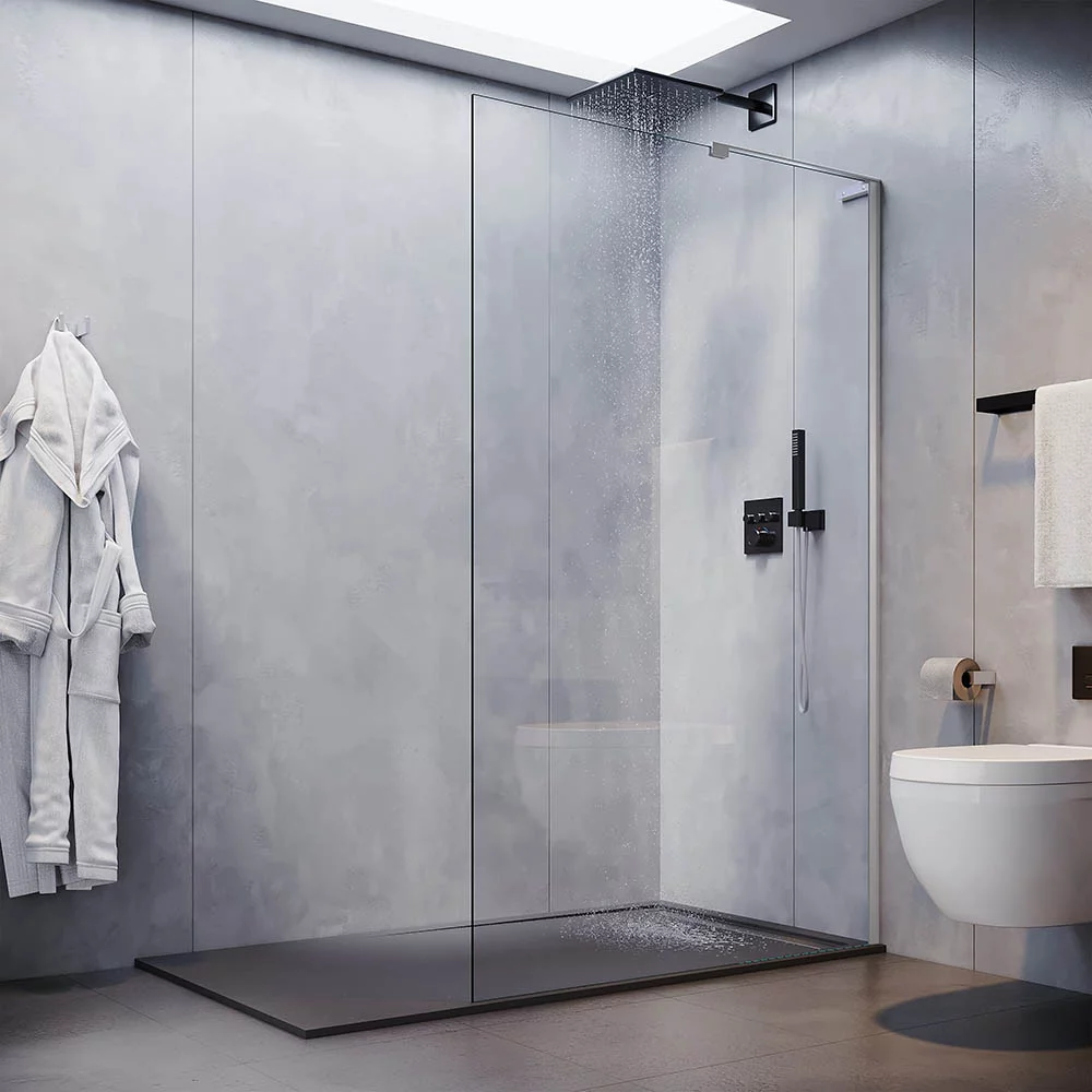 Душевая перегородка Veconi Korato KR77-120-01-C8 1200*2000 мм (хром/прозрачное)