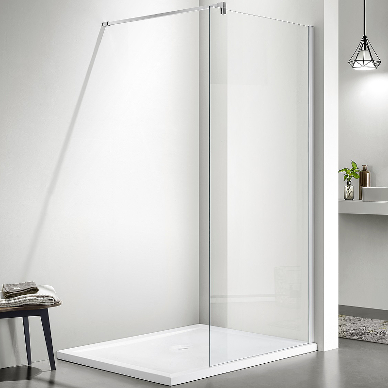 Душевая перегородка Aquatek Walk in AQ WIW 12020CH 1200*2000 мм (хром/прозрачное)