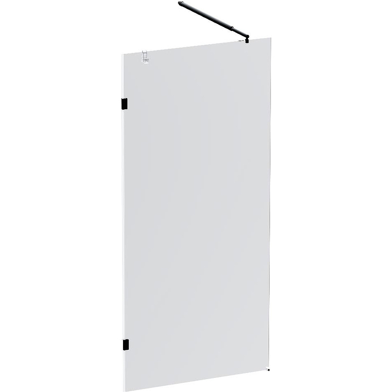 Душевая перегородка AM.PM X-Joy W94WI-90-F1-BTE 904*1950 мм (черный матовый/прозрачное)