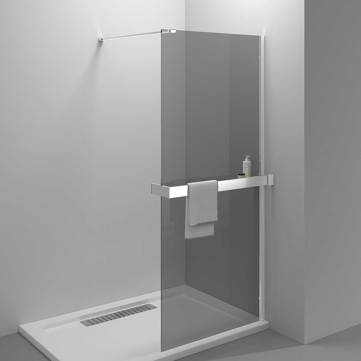 Душевая перегородка Vincea Walk-In HR VSW-4HR100CG 1000*2000 мм (хром/тонированное)
