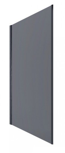 Боковая перегородка Alex Baitler SG74B80 800*2000 мм (чёрный/тонированное)