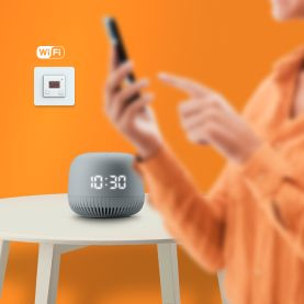 Терморегулятор Welrok для теплого пол с геозонированием Wi-Fi