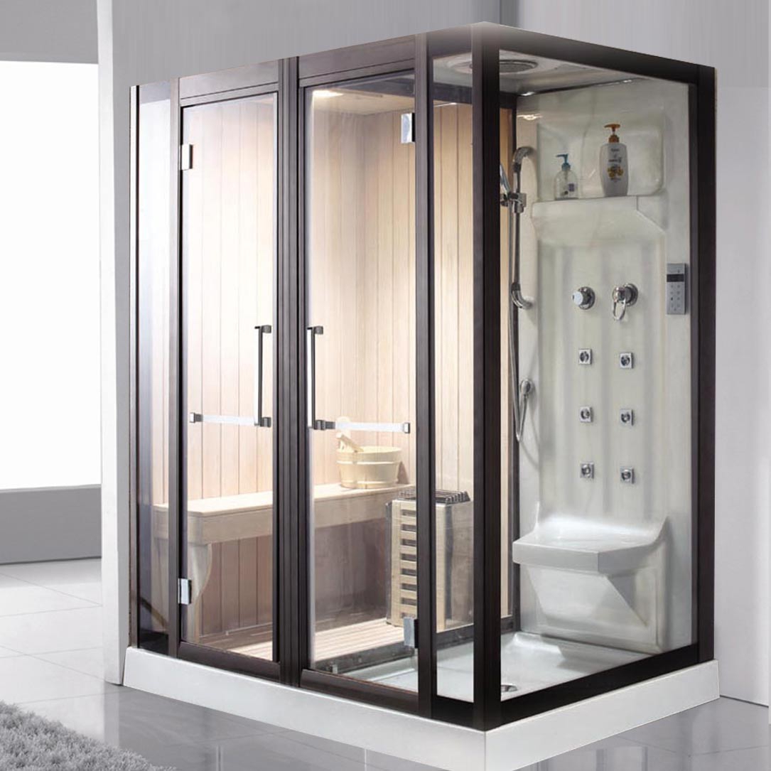 Душевая кабина Banff S-45LR с сауной (1500х1200х2160)