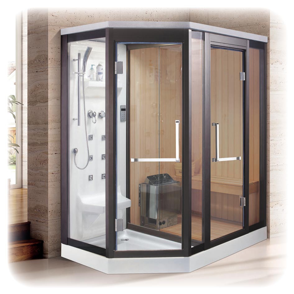 Душевая кабина Banff S-58RL с сауной (18500х1300х2160)