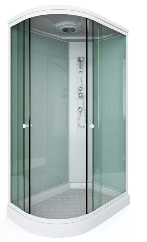 Душевая кабина Arcus Style S-08 R 1200*800 мм (белый/матовое) R