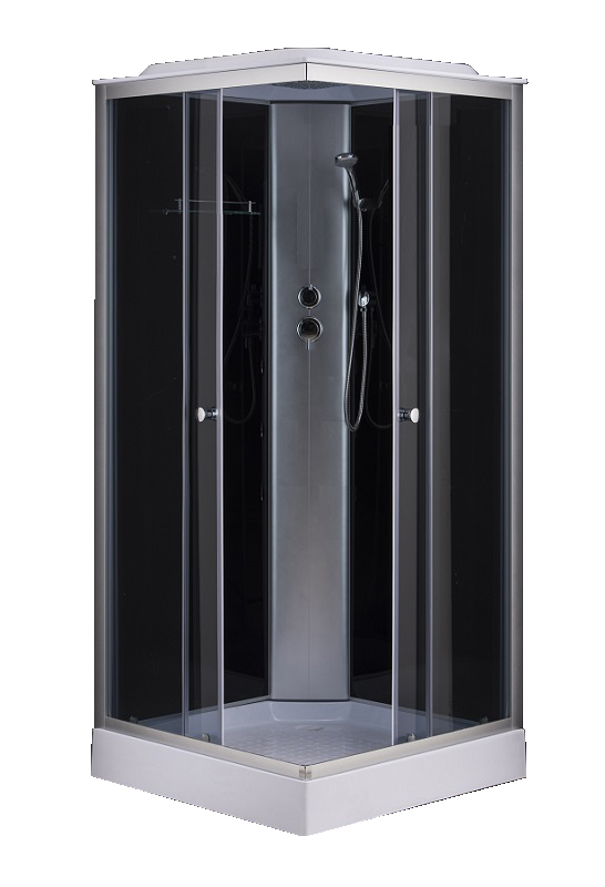 Душевая кабина Loranto CS-6491G 90*90*215 900*900 мм (сатин/тонированное)