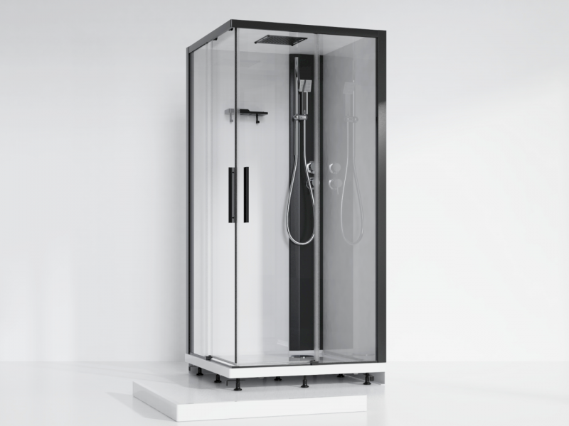 Душевая кабина Esbano MUSE ESM-129CKR 1200*900 мм (чёрный/прозрачное) L