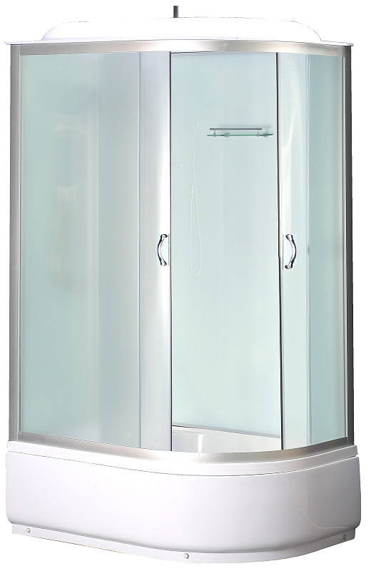 Душевая кабина Loranto CS-66120L F 120*80*215 800*1200 мм (хром/матовое) L