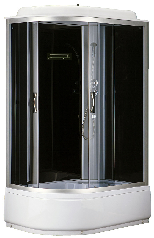 Душевая кабина Loranto CS-66120R G 120*80*215 800*1200 мм (хром/прозрачное) R