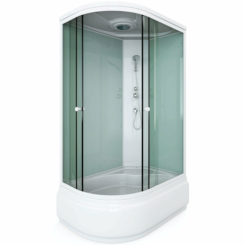 Душевая кабина Arcus Style S-09 R 1200*800 мм (белый/матовое) R