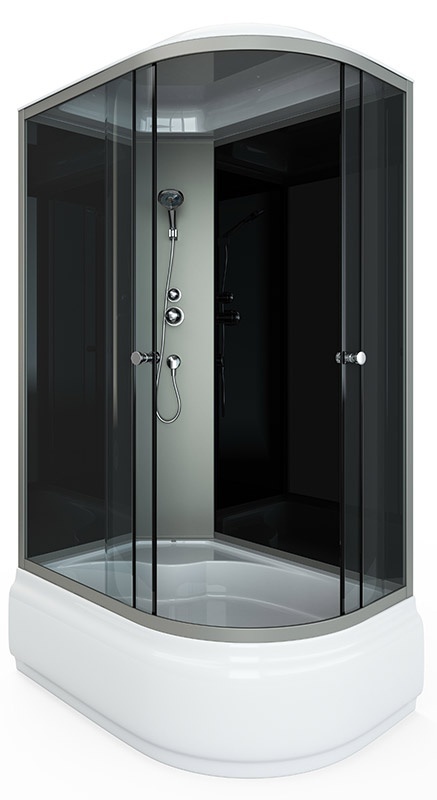 Душевая кабина Arcus Style S-09G L 1200*800 мм (серебро/тонированное) L