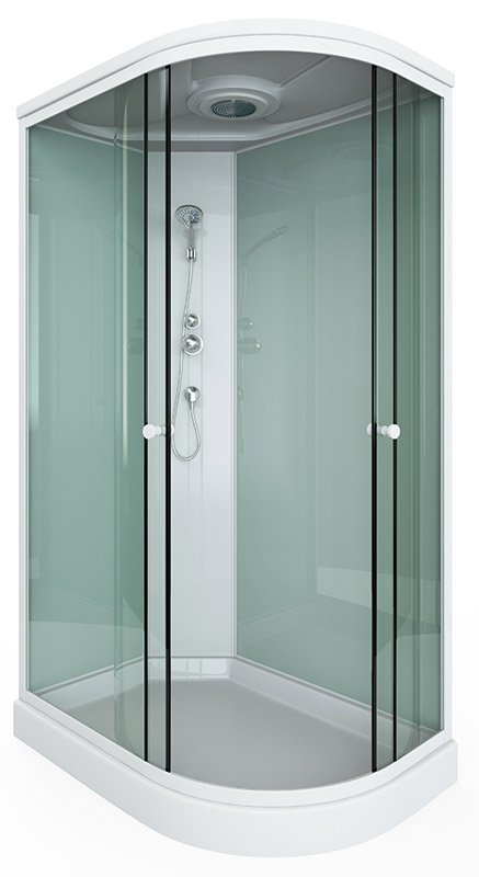 Душевая кабина Arcus Style S-08 L 1200*800 мм (белый/матовое) L