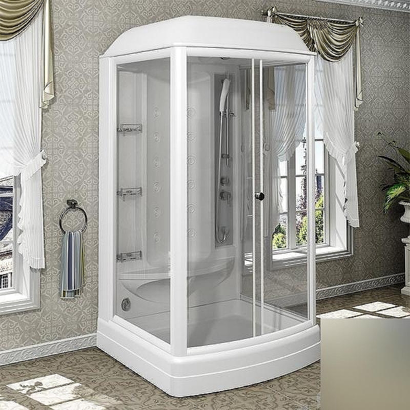 Душевая кабина Radomir Диана 1 1-05-1-0-0-0600 1180*1080 мм (белый/прозрачное)