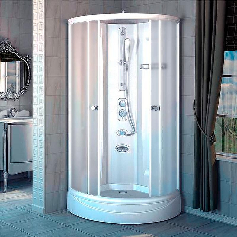 Душевая кабина Radomir Паола 2 1-05-1-0-0-0581 1030*1030 мм (белый/матовое)