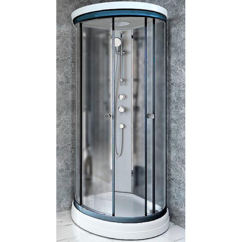 Душевая кабина Radomir Стронг 1-05-6-0-0-1811 1000*1000 мм (белый/матовое)