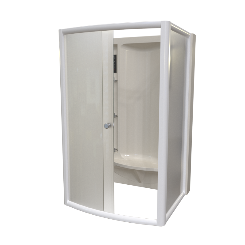 Душевая кабина Radomir Диана 1-00-1-0-0-0611 1390*1080 мм (белый/матовое)