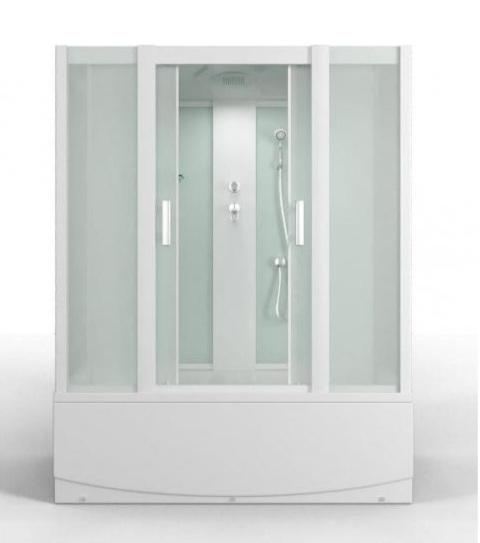 Душевая кабина Mirwell MR3515TP-C3 1500*800 мм (белый/матовое)
