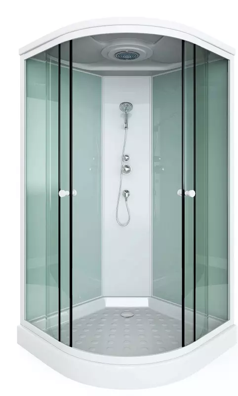 Душевая кабина Arcus Style S-13 1000*1000 мм (белый/матовое)