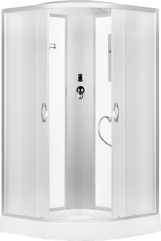 Душевая кабина Erlit Comfort ER3509P-C3-RUS 900*900 мм (белый/матовое)