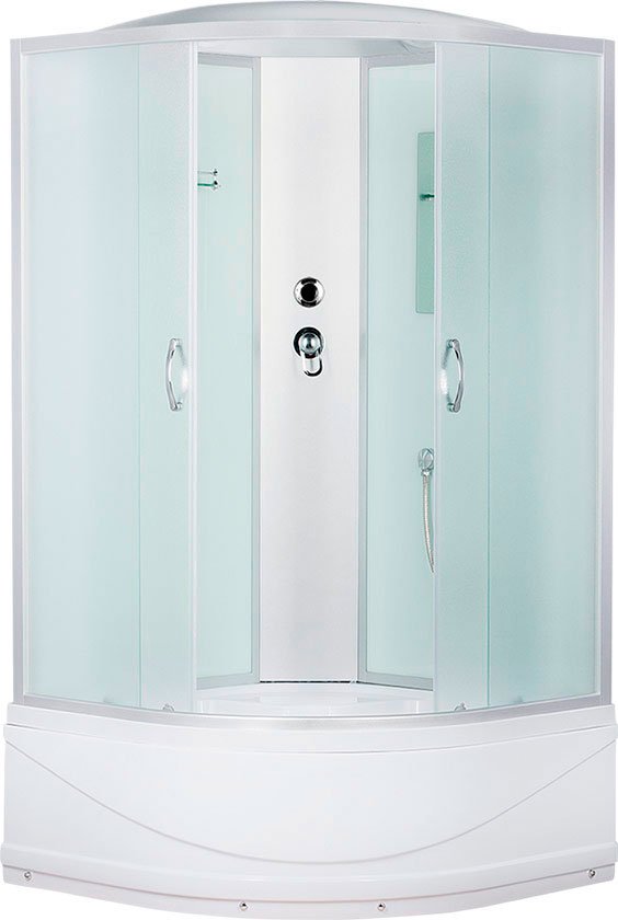 Душевая кабина Erlit Comfort ER3510TP-C3-RUS 1000*1000 мм (белый/матовое)