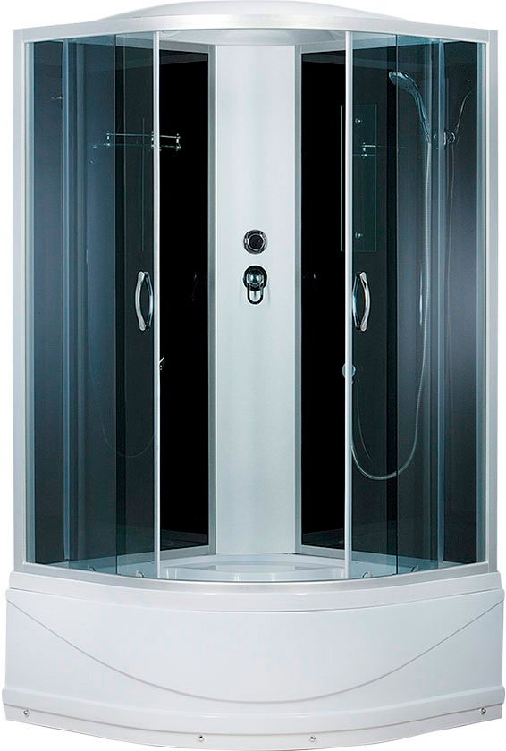 Душевая кабина Erlit Comfort ER3510TP-C4-RUS 1000*1000 мм (хром/тонированное)